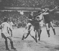 1970:  Boca le ganó a Universitario (Perú) 1 a 0 