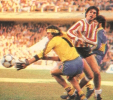 Boca Juniors 0 - Estudiantes (La Plata) 0 - Temporada 1986/87 