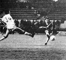 1991:  Boca empató con Nacional (Uruguay) 1 a 1 