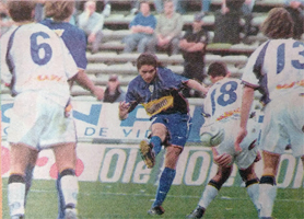 2001:  Boca le ganó a Rosario Central 2 a 1 
