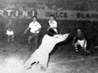 Boca Juniors 3 - Central Córdoba (Rosario) 2 - Amistosos 1958 