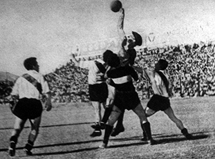 Deportivo Municipal (Perú) 2 - Boca Juniors 2 - Amistosos 1944 