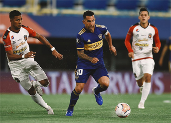Boca Juniors 3 - Caracas (Venezuela) 0 - Copa Libertadores 2020 