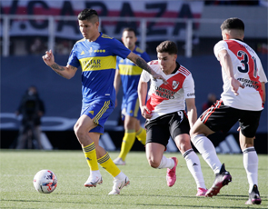 2021:  Boca perdió con River Plate 2 a 1 