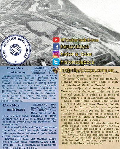 Primer partido en la historia