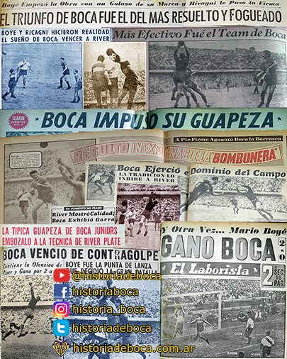 Boca derrotó 2-0 a River