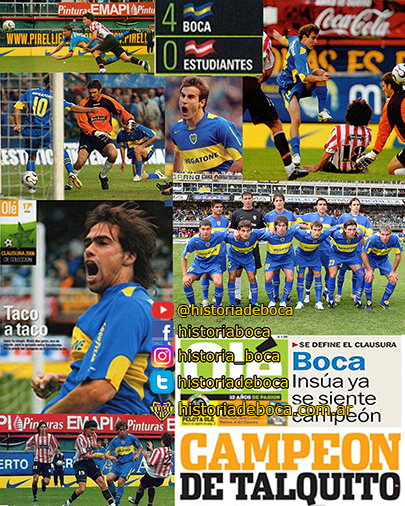 Boca goleó a Estudiantes 4-0